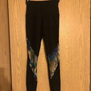 Beyond Yoga Watercolor Mesh Leggings Size S